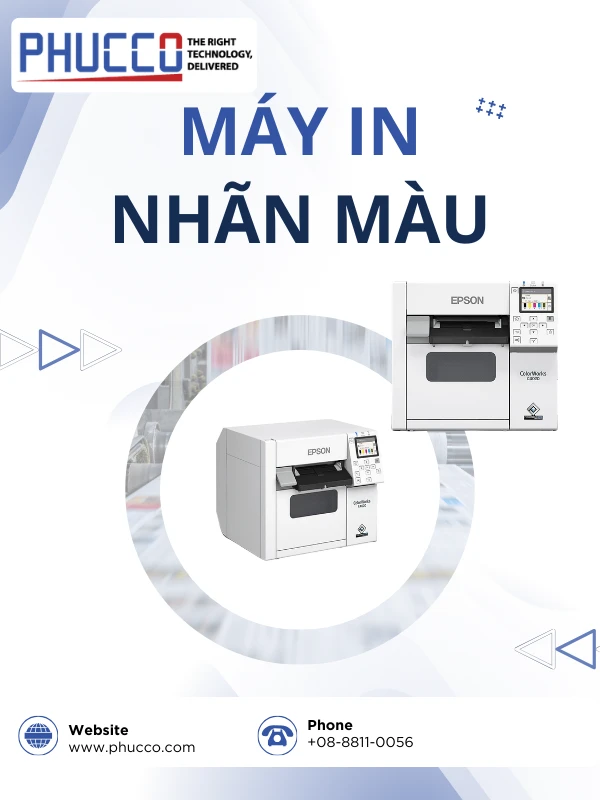 Máy in nhãn màu