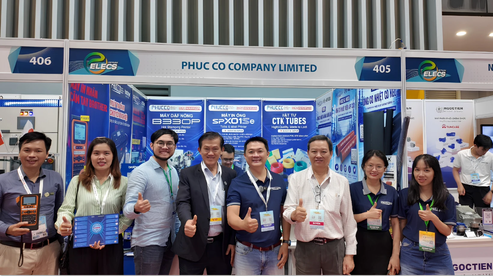Phúc Cơ tại triển lãm Elecs2026 