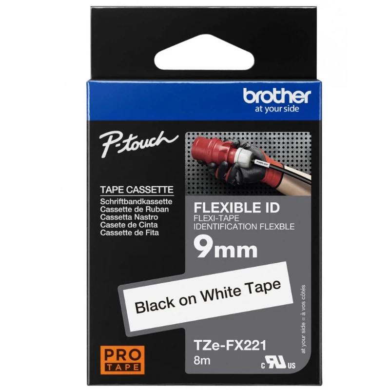 Nhãn in Brother TZe-FX221 | Phúc Cơ