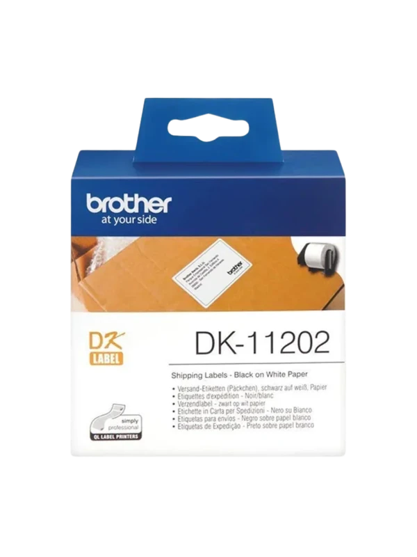 Brother DK-11202, 62mm x 100mm x 300 nhãn, nhãn bế, giấy decal | Phúc Cơ