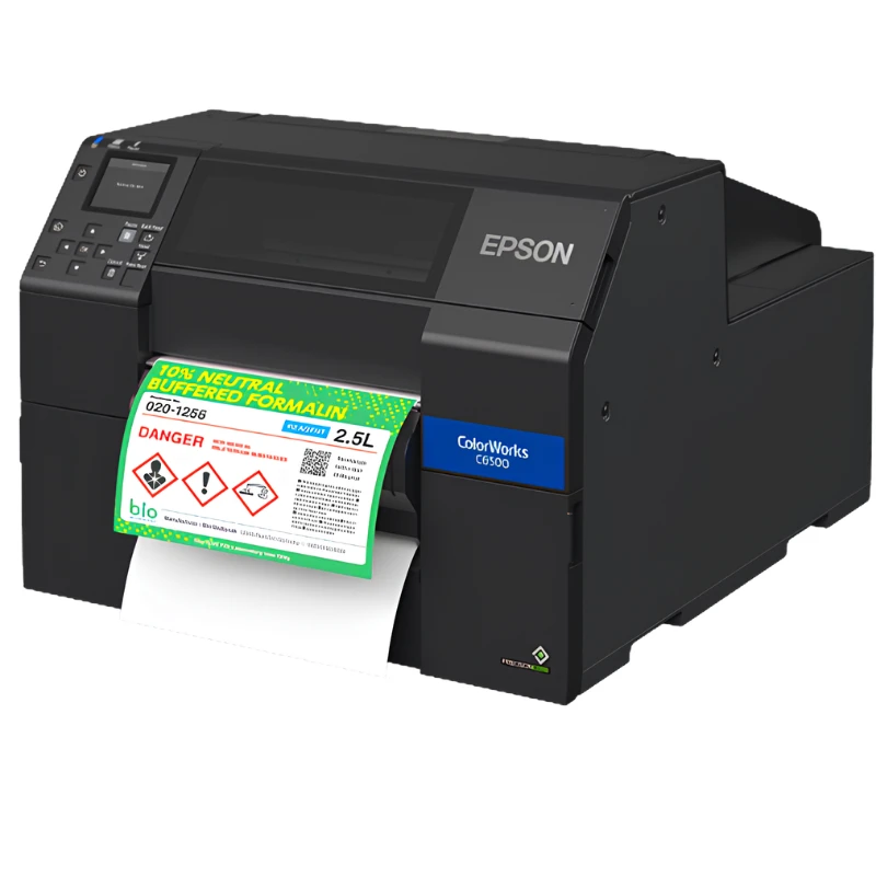 Máy In Nhãn Màu Epson Colorworks C6550P (P/N:C31CH77206E1) | Phúc Cơ