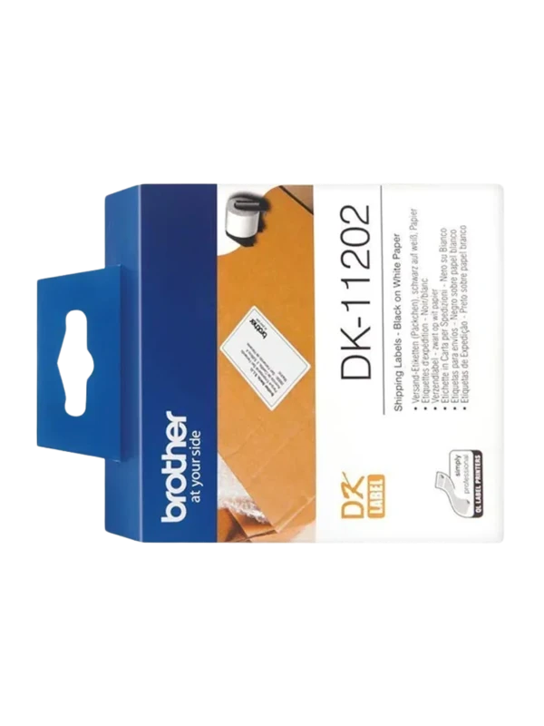 Brother Dk-11202, 62Mm X 100Mm X 300 Nhãn, Nhãn Bế, Giấy Decal
