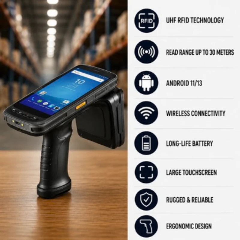 Đầu Đọc Rfid Cầm Tay Chainway C72 Uhf Rfid Reader