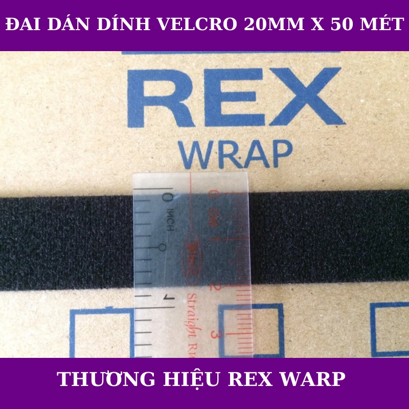 Dây Velcro Rex Wrap 20Mm X 50M