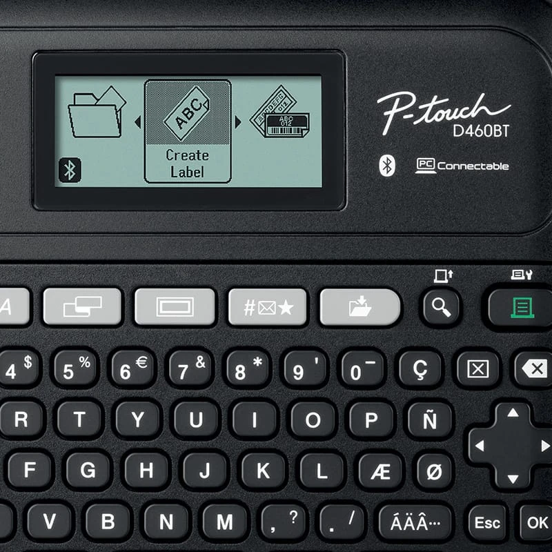Máy In Nhãn Bluetooth Brother Pt-D460Bt