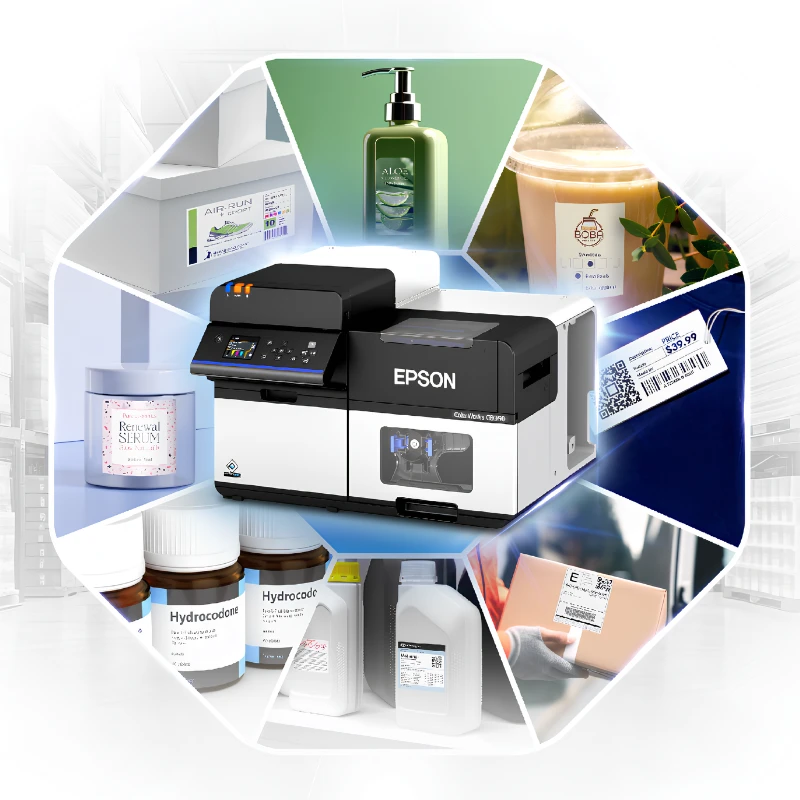 Máy In Nhãn Màu Công Nghiệp Epson Colorworks C8050 (P/N:c31Cl02106)