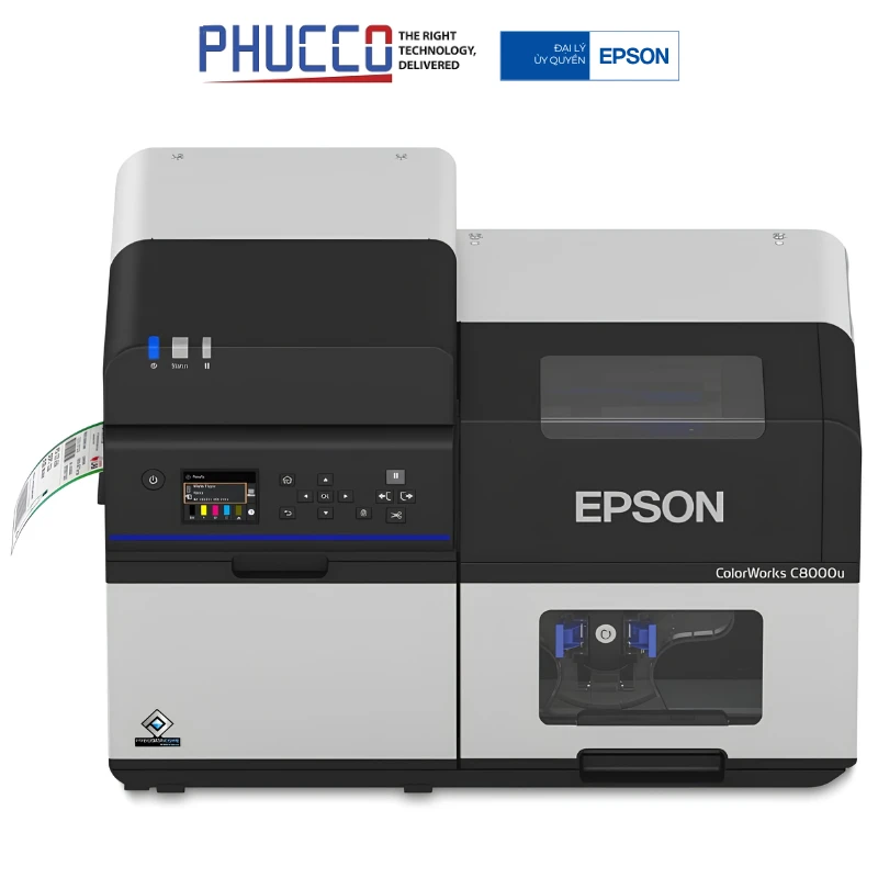Máy In Nhãn Màu Công Nghiệp Epson Colorworks C8050 (P/N:c31Cl02106)