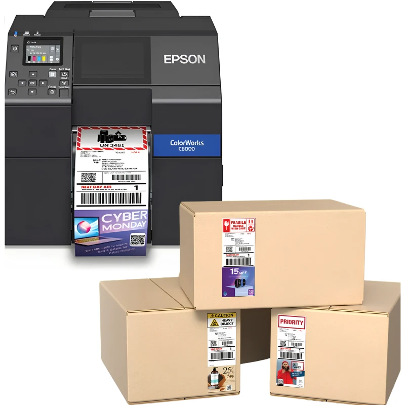 Máy In Nhãn Màu Epson Colorworks C6050A