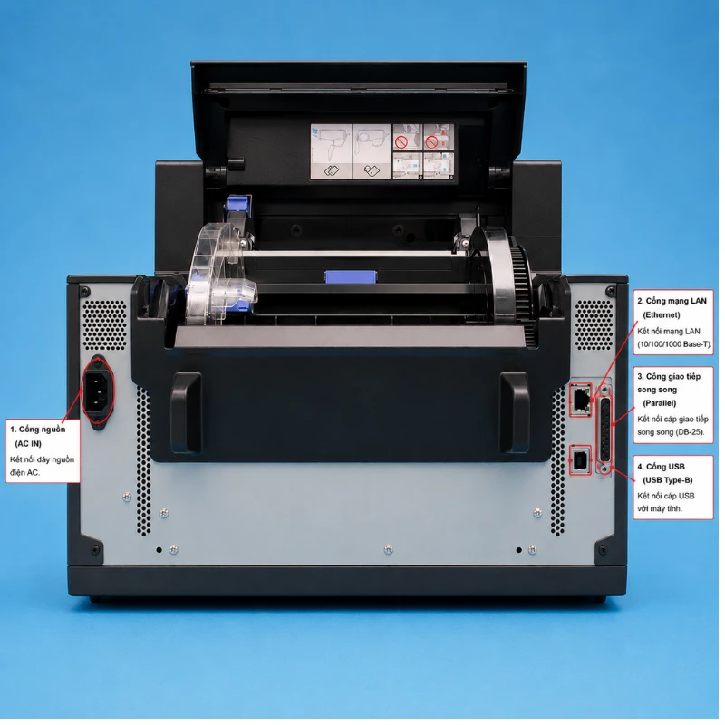 Máy In Nhãn Màu Epson Colorworks C6550P (P/N:c31Ch77206E1)