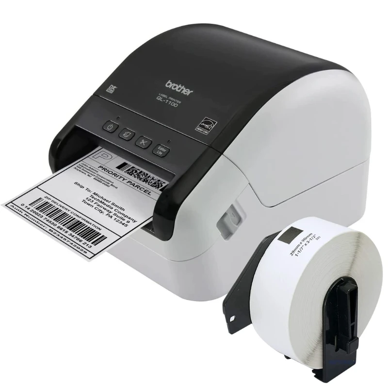 Máy In Nhãn Vận Chuyển Khổ 4 Inch Brother Ql-1110Nwb