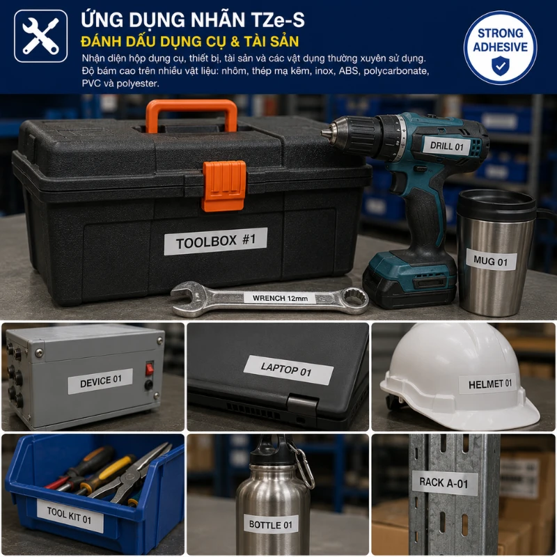 Nhãn In Brother Tze-S261