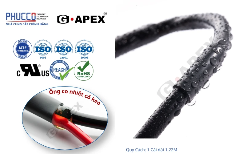 Ống co nhiệt AIS có keo