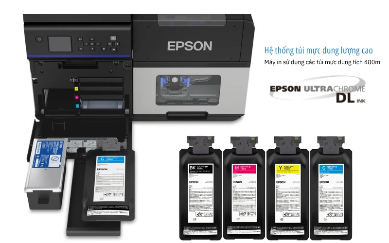 Máy In Nhãn Màu Công Nghiệp Epson Colorworks C8050