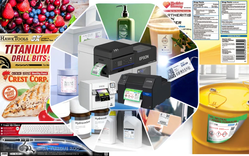 MÁY IN NHÃN MÀU EPSON COLORWORKS C6550A