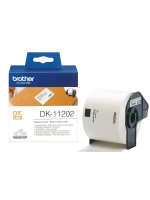 Brother Dk-11202, 62Mm X 100Mm X 300 Nhãn, Nhãn Bế, Giấy Decal