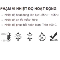 G1 - Ống Co Nhiệt Trong Suốt – Không Chất Chống Cháy