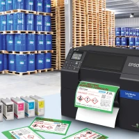 Máy In Nhãn Màu Epson Colorworks C6550P (P/N:c31Ch77206E1)